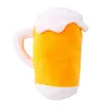 Roast chicken beer plush toys Plush Stuffed Champagne Bottle Squeaky Pet Dog Toy9717508