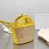 حقيبة حمل عالية الجودة جديدة نمط Lafite Straw Bag Bask Basket