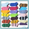 Needle Home Ankle Socks Mticolor Textile Girls Sexy Hosiery Short Sock Summer Cotton Slippers Zwl257 Drop Delivery 2021 Textiles Garden Uh