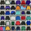 Stitched 2022 New City Casual Sport Basket Shorts TOP Kvalitet Sportkläder Andas Gym Träning Strandbyxor Träningsbyxor Kort Mans storlek S-XXL