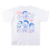 22fw t-shirt T-shirt Men vrouwen hoogwaardige cartoon bedrukte katoenen korte mouw t-shirt tops Tees