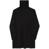 Men's Hoodies Men's & Sweatshirts Long Sleeved Sweater Solid Color Simple Stand Collar 2022Autumn And Winter Style Side Split Design
