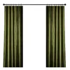 Cortina cortina cortinas de veludo verde de oliva