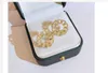z6 Fashion Letter Stud Earrings Ladies Luxury Designer Jewelry High Quality Ladies Party Wedding Couple Gift Charm Belt Box