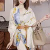 2022 printemps/été Xin foulards pour femmes, 90*180 cape de protection solaire imitation soie mode écharpe polyvalente choix multicolore