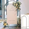 Decoração de festa 1m Metal Wedding Arch Background Iron Wheld Shelf Props Diy Flor com Framepartty DecorationParty