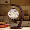 Table Lamps Jingdezhen Vintage Style Porcelain Ceramic Desk For Bedside Chinese LampTable