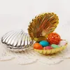 Boîte de faveur de mariage bricolage couleurs vives coquille forme fournitures de fête Surprise bonbons stockage heure du thé anniversaire bijoux étui GCB14909