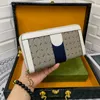 Pochette Portafoglio lungo Donna Borse a mano in vera pelle Portafoglio con cerniera Moda Croce Lettera Tasca portamonete Porta carte interni Portafogli Borse Grossista di fabbrica