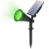 2pcs LED Grow Hafif spot ışığı güneş geçirmez açık bahçe ışıkları uzaktan kumanda