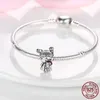 925 STERLING Gümüş Sarkma Tahrimi Küçük Kız Boy Charm Prenses Prens Köpek Kedi Boncuk Boncuk Takım Takılar Bilezik Diy Takı Aksesuarları4714050