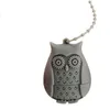 Silicone Owl tea sil söta tepåsar matkvalitet kreativ lös-löv te infusion filter diffusor roliga tillbehör f0323