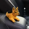 Organizador de carros fofo cachorro / bobagem de brinquedo bobble w / corrente dourada