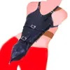 Armbinder-HandschuhärmelHinter dem Rücken-Bondage-ArmbinderBDSM-Lederhandschellen ZwangsjackeSexspielzeug für Paare4124015