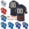 Thr Custom Pittsburgh Panthers Pitt College Football Jersey 3 Damar Hamlin 30 Qadree Ollison 33 Tony Dorsett Men Women Youth Kids Stitched