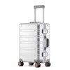 Reisverhaal inch aluminium koffer Business Bagage Trolley Case voor J220708 J220708