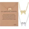 Angel Wings Collarbone Chain, Angel Wings Gentle Necklace (silver, Gold)
