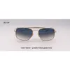 الرجال الكلاسيكيين النساء UV400 نظارة شمسية تصميم العلامة التجارية مربع مربع قيادة نظارات الشمس UV400 ظلال إطار المعادن النظارات