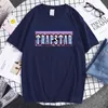 TRAPSTAR LONDRONS Design Tirina Men Padrão Roupa Caso de algodão verão Manga curta Vintage de alta qualidade T- T-