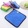 Household Absorbent Car Wash Cloth Microfiber Kitchen Bowl Dishes Cleaning Towel Clean Drying Cloths Rag Cleansing Cars Towels