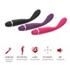 Vibrador de punto G de silicona suave para mujeres 10 modos de vibración fuertes Recargable Personal sexy Toy Principiantes Parejas