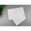 Fashion Pure White Hankerchiefs 100 Cotton Handkerchiefs Women Men 28cm28cm Pocket Square Wedding Plain DIY Print Draw Hankies1305500