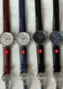 新しいクロノグラフメンズ腕時計 VK クォーツシルバースチールケースブラックレザーフォールディングクラスプグリーンスポーツウォッチ