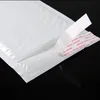 Embrulho de presente 50 pcs/pacote 170*180mm à prova d'água de pérola branca de envelope de envelope de envelope de mala
