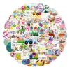 Impermeável 10/30 / 50/100 pcs Bonito Dia da Páscoa Ovo Coelho Graffiti Stickers Kids Brinquedo Decalques dos Desenhos Animados Telefone Scrapbook Diário Diário Carro Portátil Adesivo De Carro