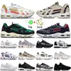 2023 Toppkvalitet 96S CUSHION MEN KVINNOR KVINNER SKOR SVARTAD BLÅ MIDNIGHT NAVY MAGIC EMBER TRIPLE Black White Pure Platinum Trainers Sneakers Storlek 36-45