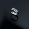 Coco Crush Toi Et Moi Lingge bague Style féminin mode personnalité Couple anneaux avec boîte-cadeau 0073213j