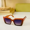 サングラススクエアフルフレーム4344グッドセラーメッキトップクオリティデザイナー猫目太陽メガネ女性ダークトータイサシェルアセテートシールドレンズプレートファッション眼鏡