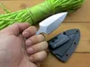 GrapesFish-cuchillo de empuje mecanizado CNC, herramientas de defensa táctica de combate EDC, funda Kydex, vaina