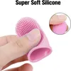 Cat Grooming Super soft dog pet finger toothbrush teeth cleaning bad breath care non toxic silicone tool cat cleaning supplies