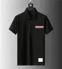 2021 T-shirt da uomo firmata Polo in cotone Deluxe con colletto alla marinara Cappotto corto per l'ultima moda estiva taglia M-3XL 26