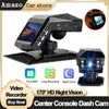 CARRO DVR CARRO FULL HD P DASH Câmera Auto Camera Dash Cam Cycle Gravando Night Vision Video Recorder Dashcam com Console Center J220601