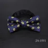 Designer Bowtie High Quality Fashion Man Shirt Accessories Navy Dot Bow Tie For Wedding Men Wholesale Party Business Formal