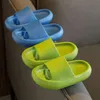 Children's Slippers Summer cute Beach Shoes For Boys Girls Soild Color Waterproof Anti-slip Bathroom Kids Soft Slippers G220523