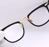 النظارات البصرية إطار الرجال إطارات المشهد مصمم العلامة التجارية نظارات قصر النظر الرجعية