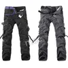 Calças táticas militares Men Multiplesbocket Macals Men Men Logo Cotting Pants Male Cargo Male para homens TrouserSize 2842 220704