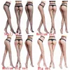 Femmes Sexy creux résille bas maille collants chaussettes mode dame mince collants bas T220808