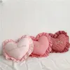 Cushion/Decorative Pillow Baby Girl Room Decoration Kids Shower Gifts Ruffle Heart Cushion