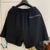 Shorts pour hommes ASKYURSELF Shorts de sport en coton High Street Poche zippée Oversize ASK Pantalon court T220825