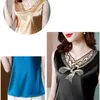 Fashion Top Woman V-neck Tank Tops Printed Vintage Ladies Crop top Female Women's T-shirt Satin Lace Summer Clothes 220318