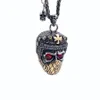 Nouveau Assassin Pendentif Titane Acier Hommes Collier Personnalité Foncé Hip Hop Long Accessoires Chandail Chaîne Bijoux