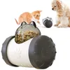 Gobelet pour animaux de compagnie, jouet interactif pour chien et chat, boule de distribution de nourriture, balançoire d'équilibre, voiture à gamelle pour ingestion lente, jouet de friandises