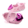 Athletic & Outdoor Pudcoco 2022 Valentine's Day Girls Shoes Leather Soft Sole Flat Decorative Heart Sequins Pink/ Light Purple/ RedAthletic