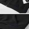 Europese Amerikaanse nieuwe stijl Paris Bb Pure Cotton Terry Hooded Cardigan Sweater Jacket Hoodie Loose Men and Women Zipper Jacket Trendy Brand