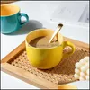 Muggar Drinkware Kitchen Dining Bar Home Garden Kawashimaya Ceramic Cup Family High Value Lovers Drinking Office Women Mug COF DHNXJ