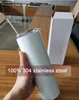 CA Depo Yüceltme Metal Pipet ve Silikon Kauçuk Dipleri ile 20oz Düz Tumbler Isı Basın Su Kupaları Dört gün içinde adresinize varır.